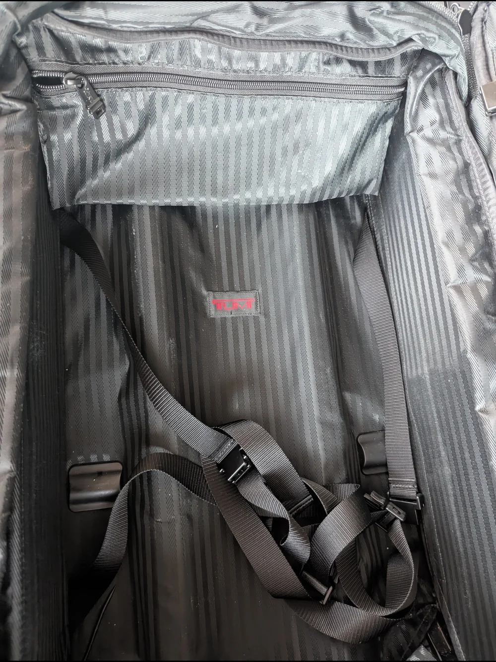 Tumi Black Men’s Carry-On Rolling Travel Bag
